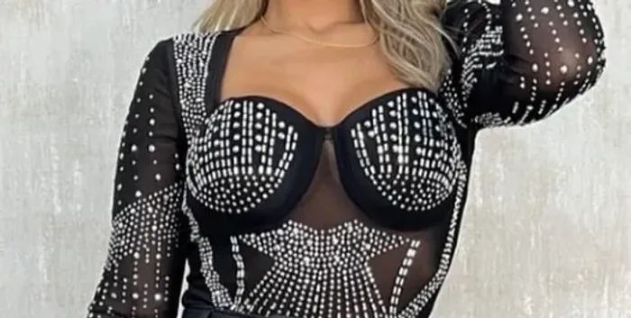 Body em pedraria 