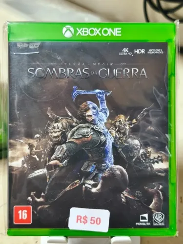 Terra Média Sombras da Guerra - Xbox One - Envio pela Olx