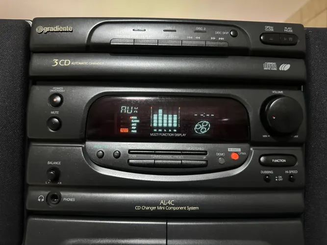 MINI SYSTEM GRADIENTE AL-4C (MUITO NOVO)