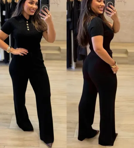 Conjunto tricô premium importado.
