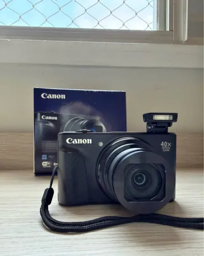 CANON SX 740 hs com caixa