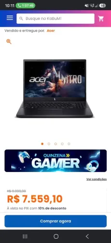 Notebook Gamer