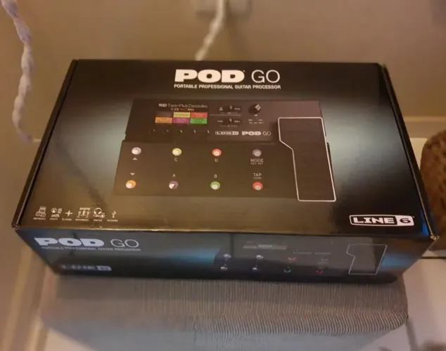 Pedaleira pod Go LINE 6 nova