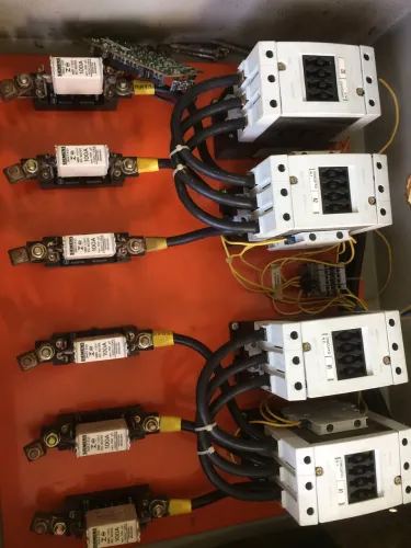 Quadro de energia pesada 4 contatoras Siemens 