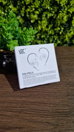 Fone KZ EDX PRO X Hi-Fi com Cabo Removível 2PIN - Sem Microfone