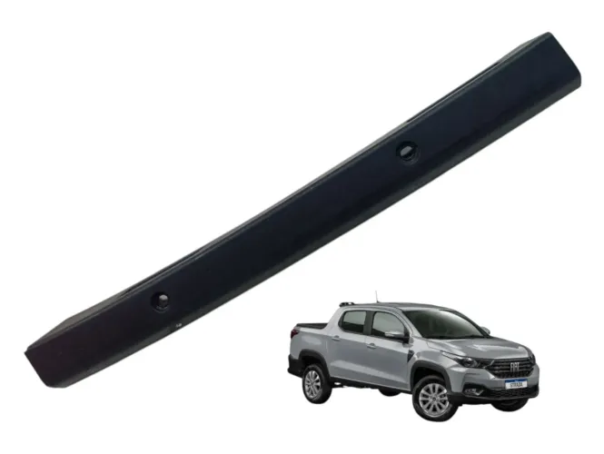 Moldura Caçamba Direita Fiat Strada Freedom 2022 C/detalhe Preto Preta