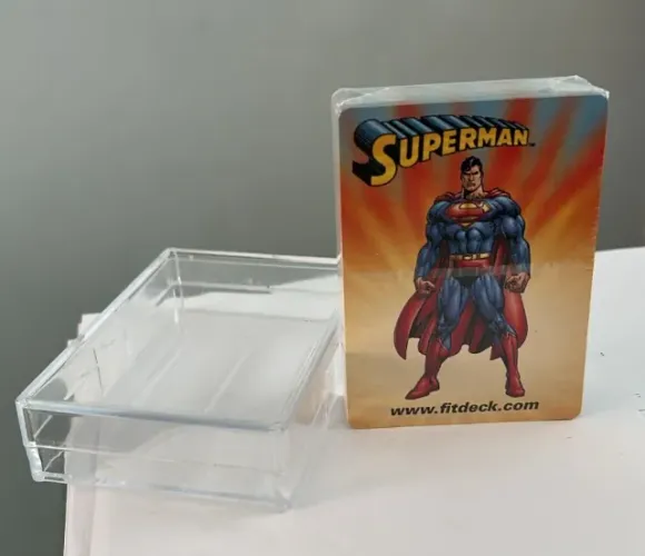 Baralho de exercícios Fitdeck Superman em Inglês