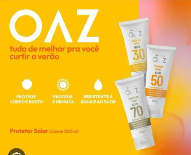 Protetor Solar na Promoção
