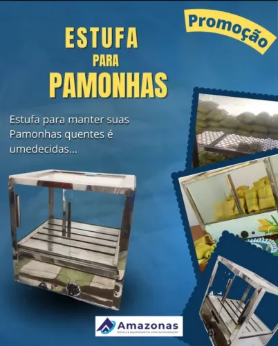 Pamonheira Vapor 100 Pamonhas ? Inox 