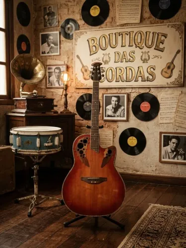? OVATION - ORIGINALIDADE, IDENTIDADE E TIMBRE EM UM ÚNICO INSTRUMENTO!