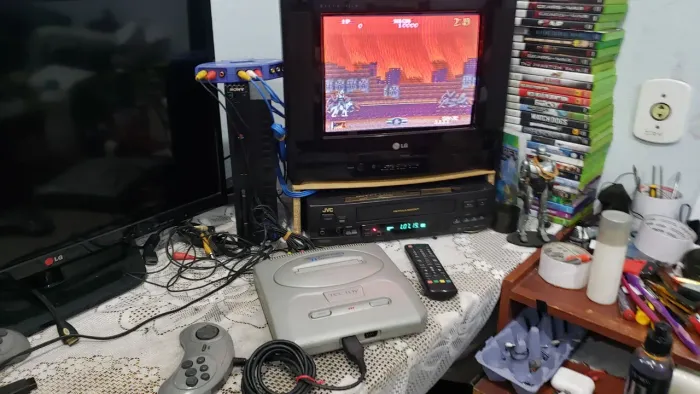 Sega Mega Drive 71 jogos na memória