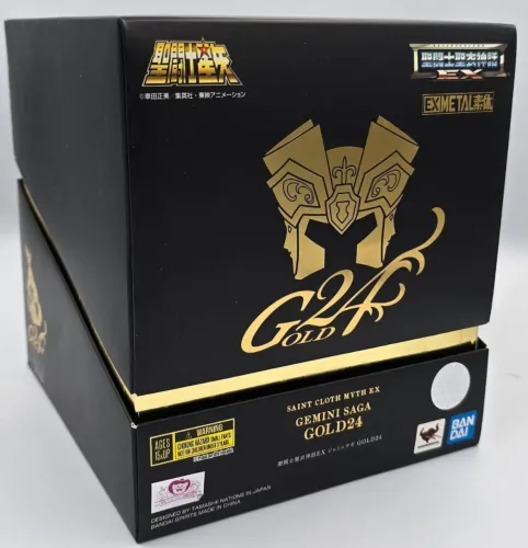 Cloth Myth Saga de Gêmeos Ex Metal 24 Quilates - Bandai - NOVO<br>