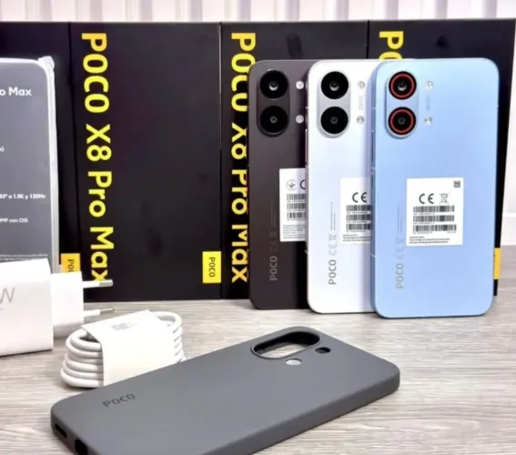 Poco X8 PRO Max 5G 256/12GB RAM.