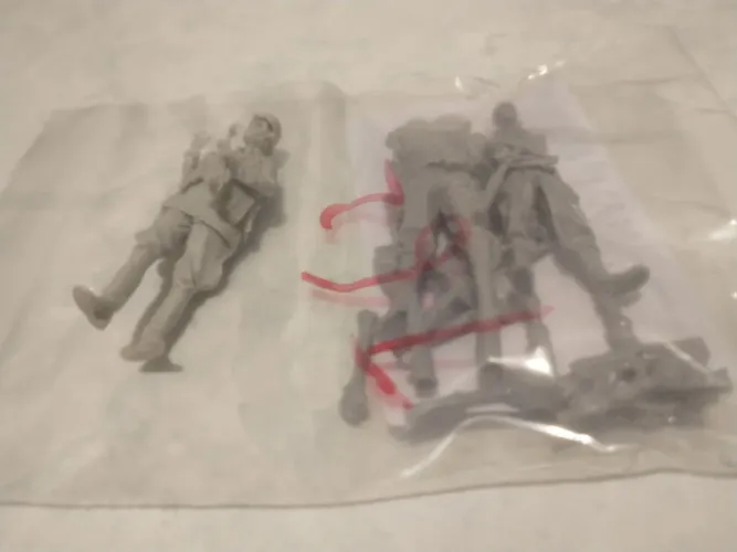 Soldadinhos de resina escala 1/35