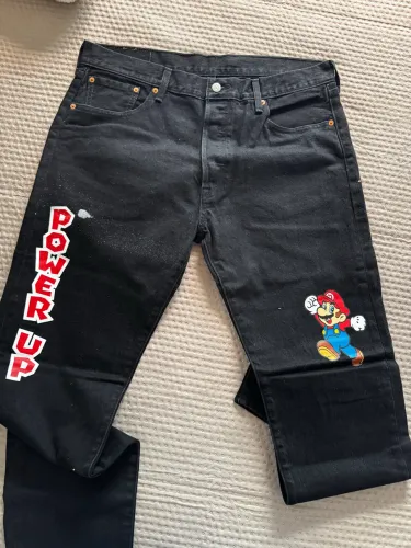 Jeans Levis Original Edição Limitada Super Mario