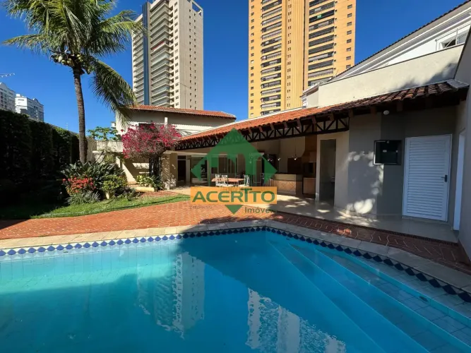 Sobrado com 3 dormitórios para alugar, 478 m² por R$ 7.800,00/mês - Parque Baguaçu - Araça