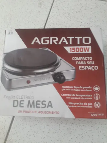 Fogão elétrico de mesa