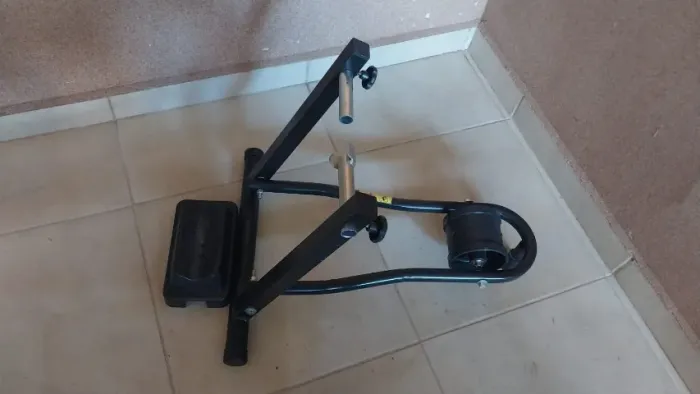 Rolo de treino para bike em casa