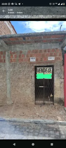 Casa em contrução 40 mil