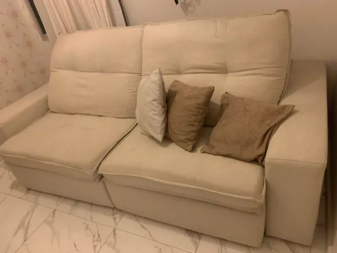 Sofá em linho , tetratil, 250x170 