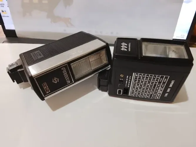 Combo vintage FLASH analógicos para coleção ou decoração sem Garantia