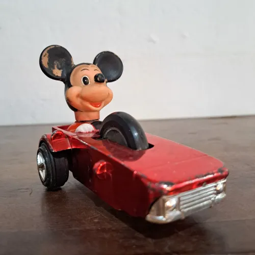 Fórmula Mickey - Carrinho de Brinquedo Estrela 1989 Raridade