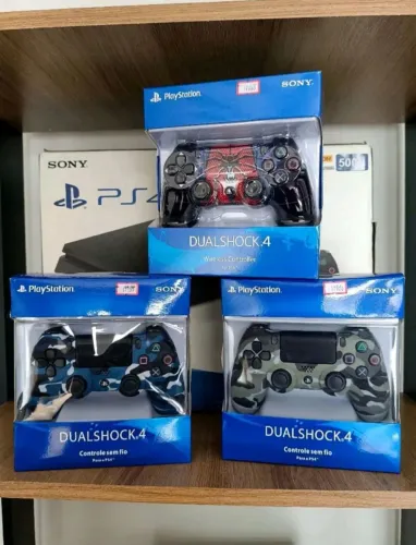 Controle ps4 - exerc sem fio