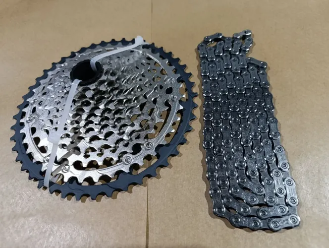 Cassete Shimano xt 9/45 dentes cs-m8200 12 v corrente Shimano xt Japan cn-m8100 12 v mtb