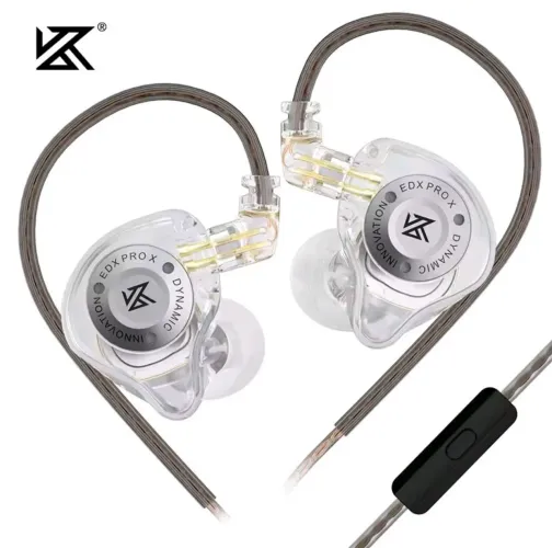 Fone KZ EDX PRO X Profissional com microfone Novo - Lacrado.