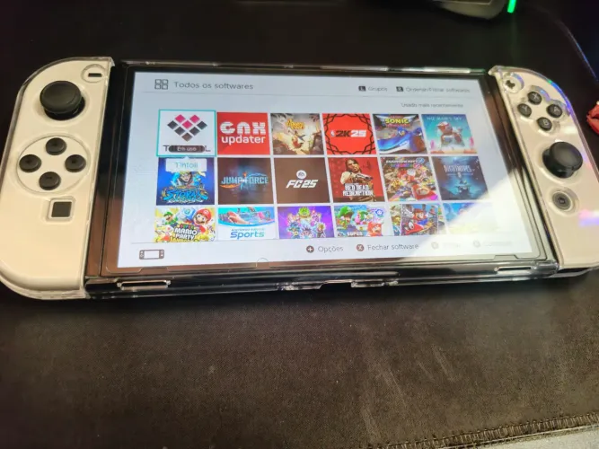 Nintendo switch oled desbloqueado