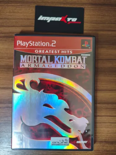 Mortal Kombat Armageddon PS2 Lacrado