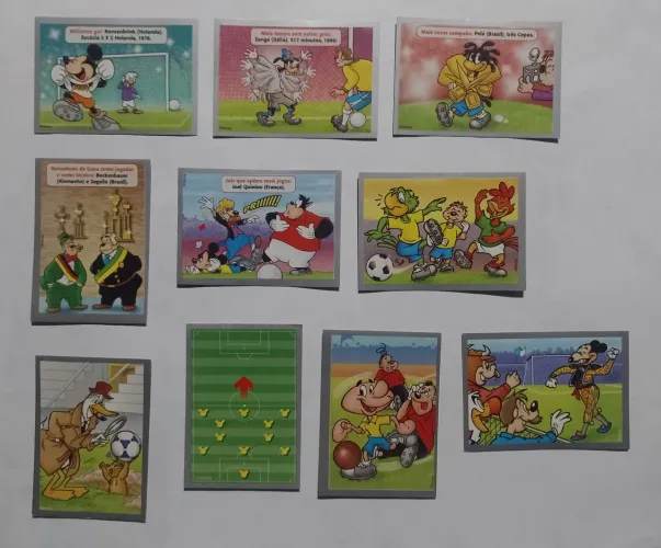 FIGURINHAS COPA DISNEY - ED. ABRIL