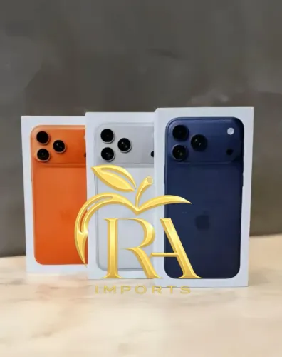Iphone 17 Pro Max 256GB, Novos com NF e Garantia de Fábrica Apple, Parcelamos em até 18x