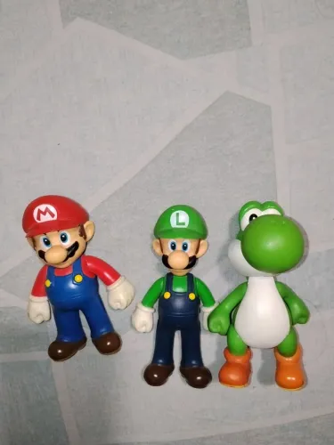Bonecos Mario Bros