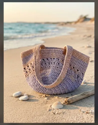 Bolsas Crochê ? Artesanal Estruturada