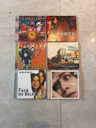 Vendo CDs nacionais