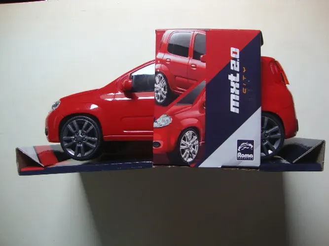 Brinquedo Carrinho Mxt 2.0 City Vermelho Infantil - Roma - Novo