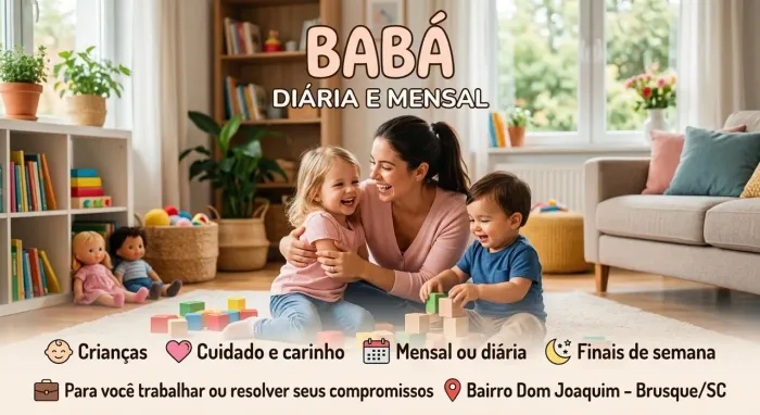 Babá em Brusque