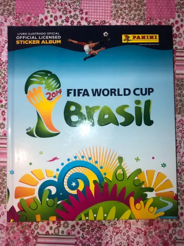 Album Copa do Mundo 2014 Completo Capa Dura Atualizado Excelente estado