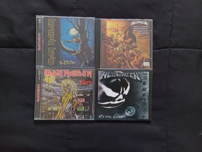 CDs Metal/Rock Internacional | Iron Maiden e Helloween