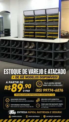 Bota Premium Adventure Confortável