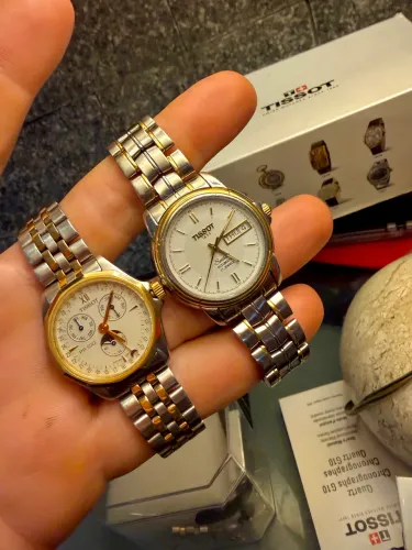Troco 2 Tissot por Tag Heuer 2000