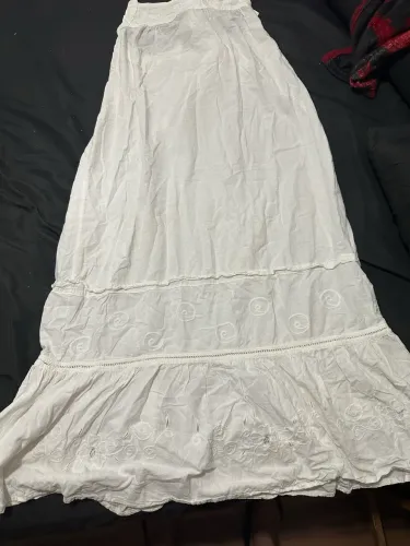 Lindo vestido branco em Lese TAM 44
