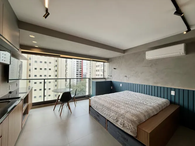 Studio para venda em Campo Belo com 1 quarto, sendo 1 suíte, 30m²