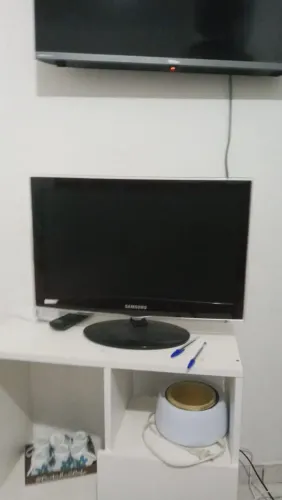 Vendo uma tela de computador 