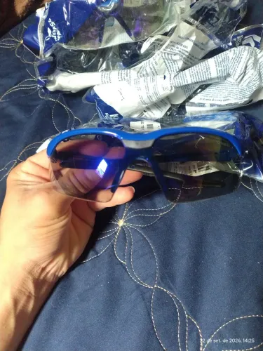Óculos EPI Veneza azul espelhado