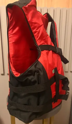 Colete Salva Vidas Ativa - 60 KG - Auxiliar de Flutuação - Usado 1 vez - Excelente