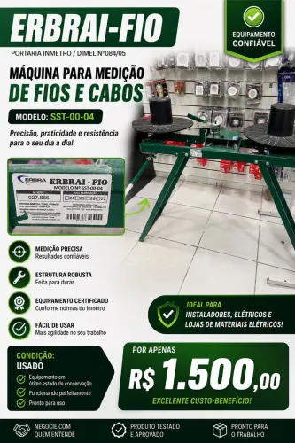 Máquina de Medir Fio