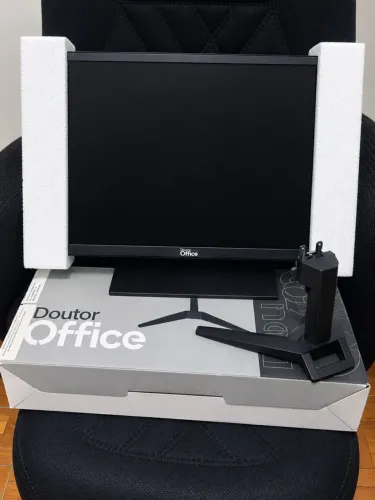 Monitor Dr. Office HDMI / VGA (Na caixa / Seminovos/Excelente estado