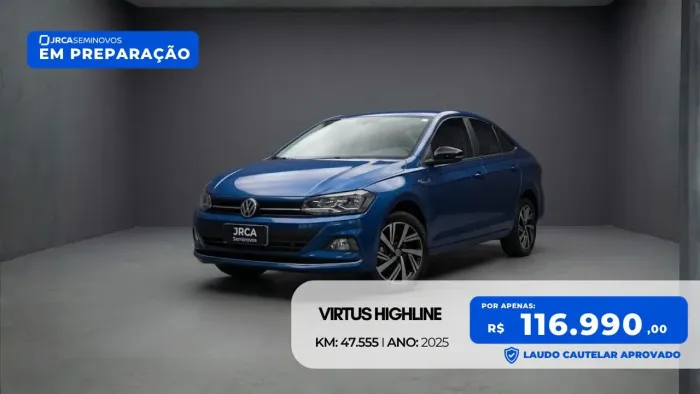 Volkswagen Virtus Highline 200 TSI 1.0 Flex 12V AUT 2025